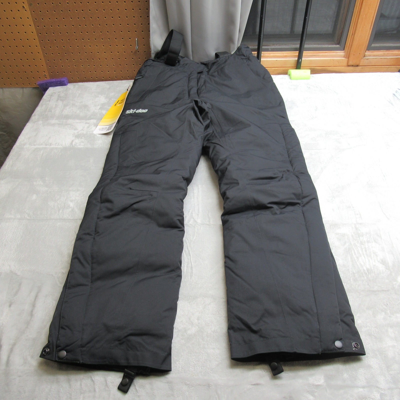 Ski-Doo Vasa Highpants Women Xs Black Insualted Waterproof Snow 36x32 $259 New